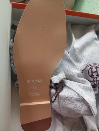Zapatos Hermes Mujer blanca
