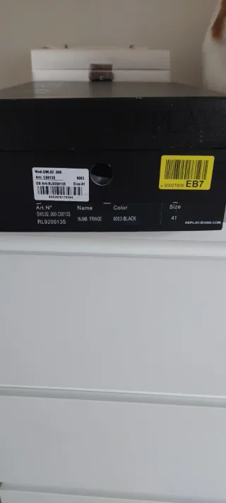 Mocasines Replay Negros Talla 41