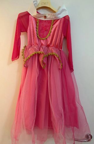 Vestito Aurora Bella Addormentata Carnevale