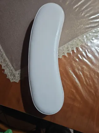 Poggiamano per ricostruzione unghie in pelle