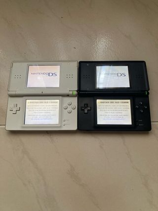 Nintendo DS Lite Negra y Blanca
