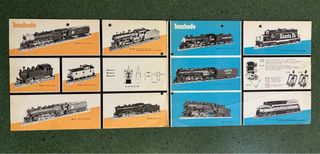 Antiguo catalogo trenes juguete Tenshodo