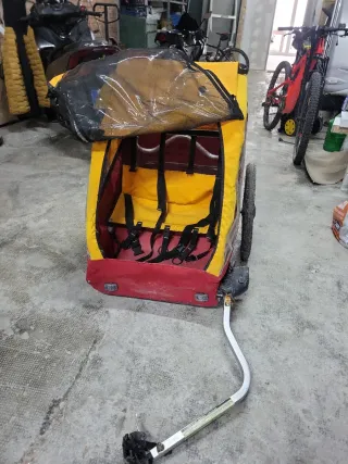 Carro remolque para bicicleta de niños o mascota