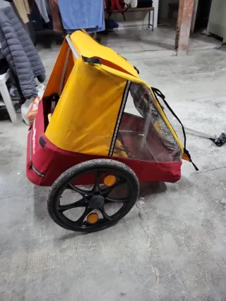 Carro remolque para bicicleta de niños o mascota