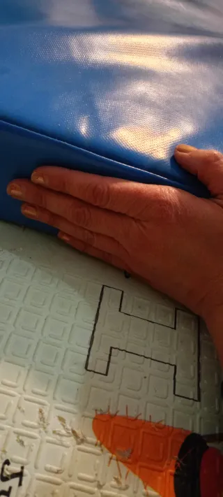 Colchoneta Gimnasia Cuero Resistente