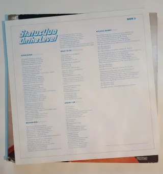 Vinilo Status Quo On the Level