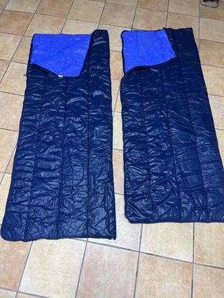 Sacos de dormir cálidos  REVERSIBLES (2 unidades)
