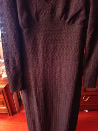 Vestido calado azul marino nuevo