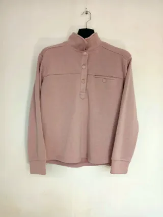 Sfera Sudadera Rosa Botones