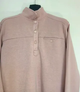 Sfera Sudadera Rosa Botones