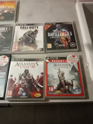 Lote Juegos PS3: FIFA, Assassin's Creed, Call of D