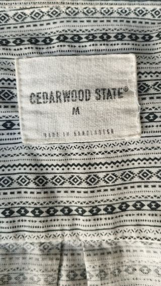 Camisa manga corta hombre