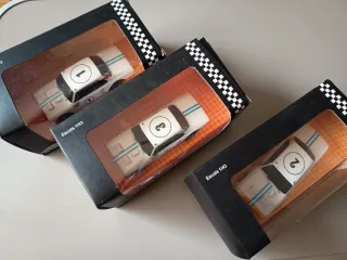 Lote 3 coches resina Cartrix Torino Reutemann