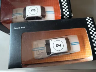 Lote 3 coches resina Cartrix Torino Reutemann