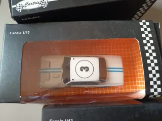 Lote 3 coches resina Cartrix Torino Reutemann