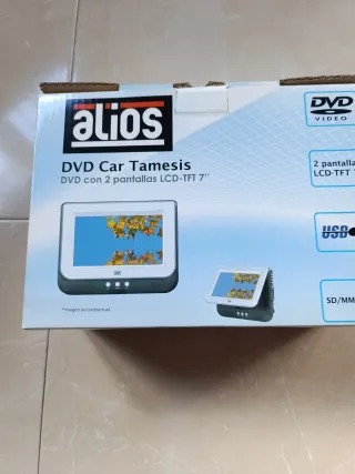 DVD Alios Car Tamesis 2 Pantallas 7