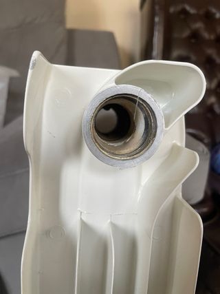 Radiador 2 módulos blanco