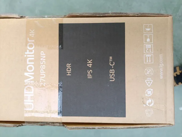 Monitor LG 27' IPS 4K Plata/Blanco