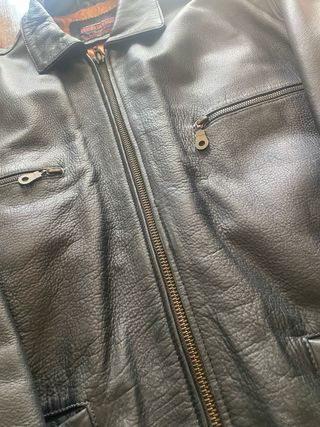 Bomboogie Giubbotto Pelle Vintage Anni 90 XL