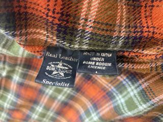 Bomboogie Giubbotto Pelle Vintage Anni 90 XL