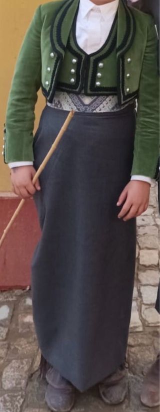 Traje de amazona terciopelo hecho a medida