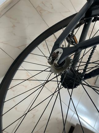 Bicicleta Fixie Megamo Negra