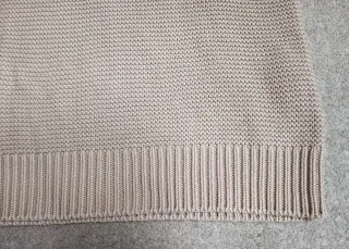 Jersey Pull&Bear punto grueso S-M beige