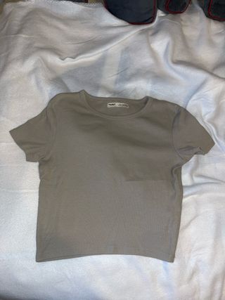 Camiseta Pull&Bear Beige Talla XS