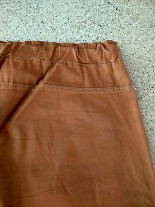 Pantaloni donna chino marroni