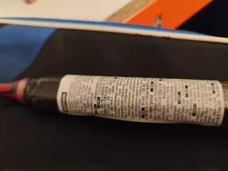 Raqueta de bádminton con funda