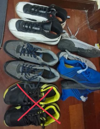 Lote de Zapatillas Deportivas Variadas.