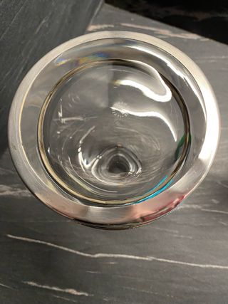 Caraffa Cristallo Mario Cioni Argento 925