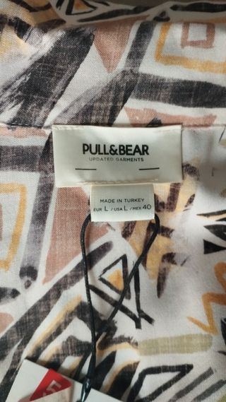 Camisa manga corta hombre