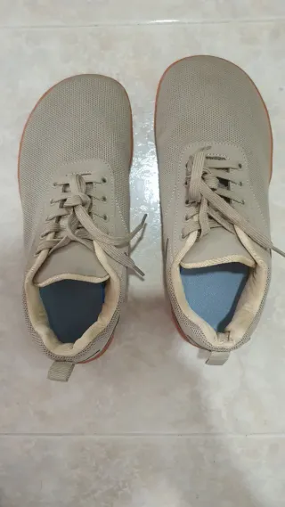 Calzado Barefoot Talla 42 Beige/Marrón