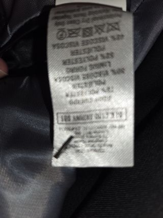 Traje Topman Negro Talla M