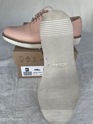 Zapatos Clarks Casuales Rosa palo