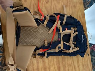 Mochila Quechua Forclaz Easyfit 50 Azul/Gris