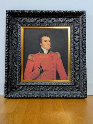 Retrato del Duque de Wellington lienzo enmarcado