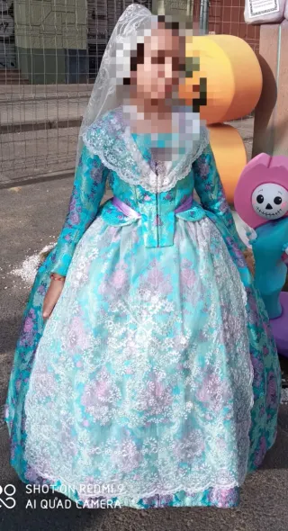 Traje de Fallera Niña