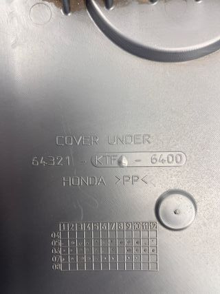 Quilla inferior Honda SH 125