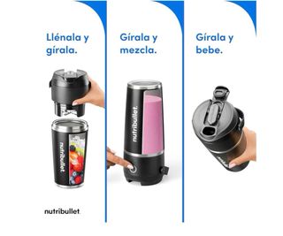 Nutribullet Flip Licuadora Portátil Vaso Termo