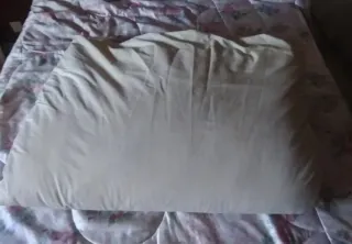 Edredón nórdico con funda de calidad.