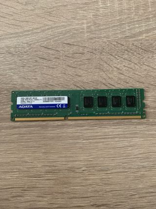 Memoria RAM ADATA 4GB DDR3 1600MHz