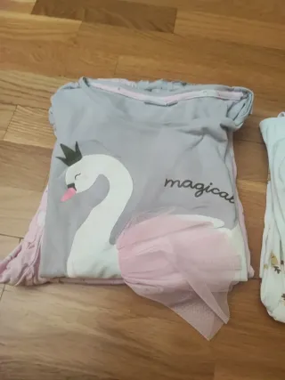 Pijamas de invierno de algodón para niña