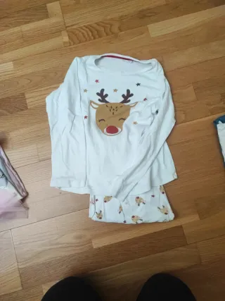 Pijamas de invierno de algodón para niña