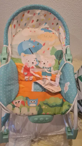 Hamaca para bebé con diseño infantil