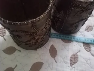 Tulipas para lámparas, doradas y negras