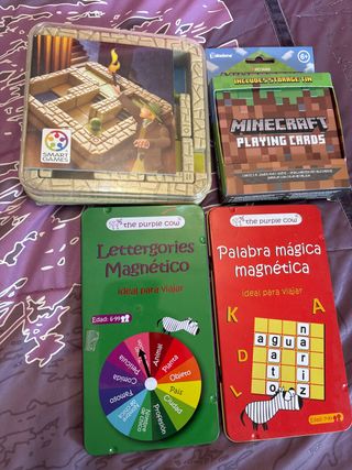 Lote 4 juegos educativos Smart Games y The Purple