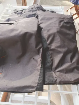 Pantaloni da sci neri usati, marca wedze taglia s.