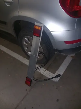 Portabicicletas para bola de remolque